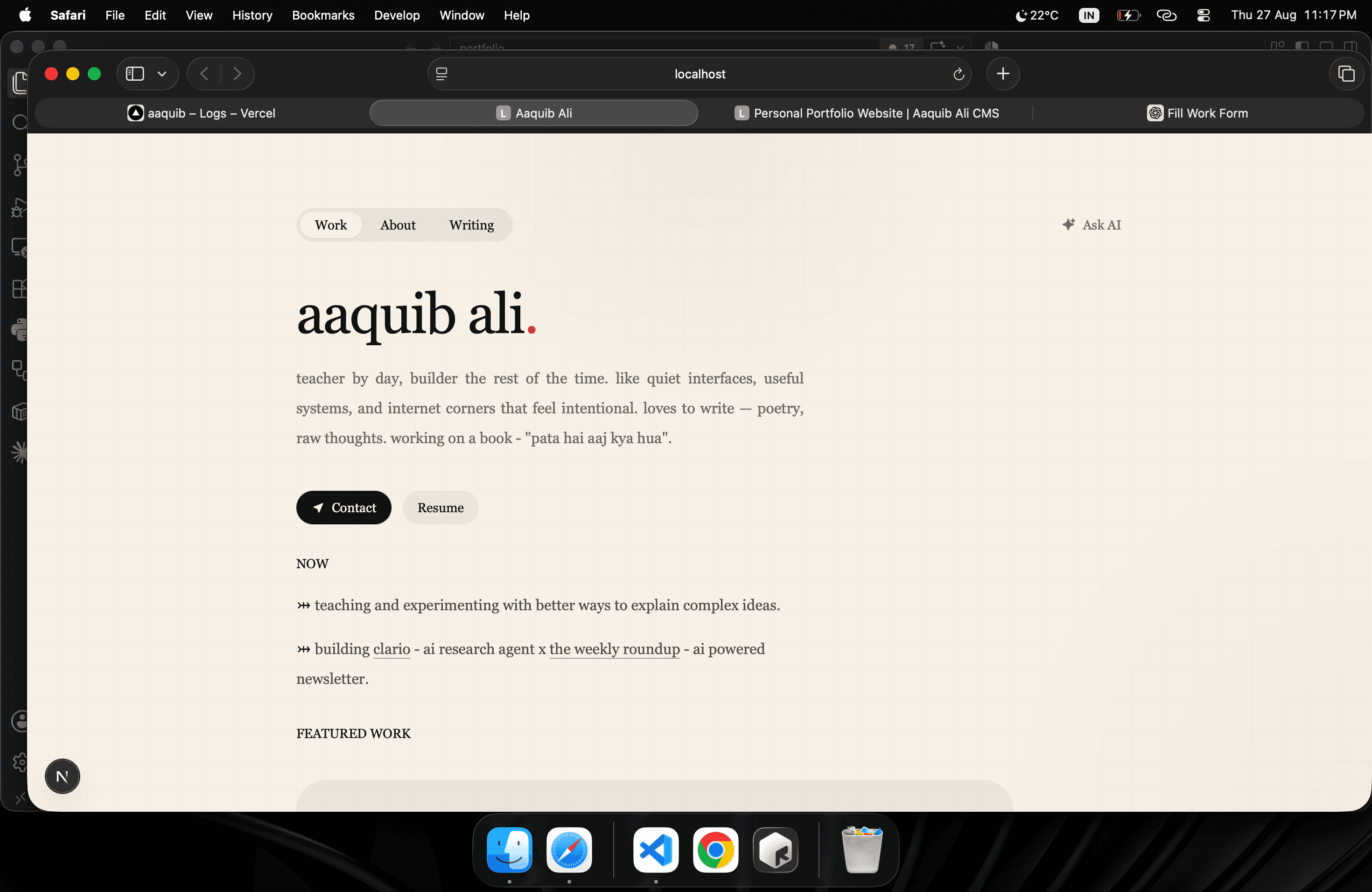 website